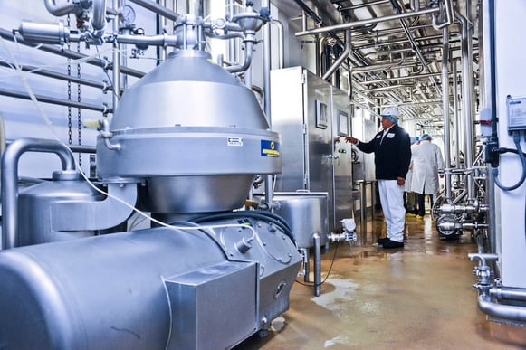 Image of Separators team at a dairy facility