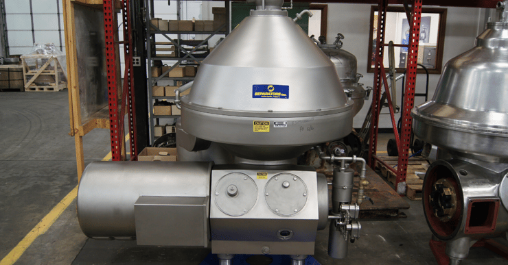 Image of a remanufactured centrifuge