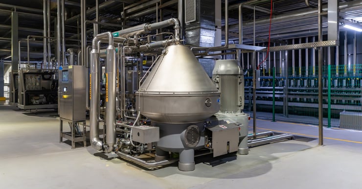 Industrial centrifuge.